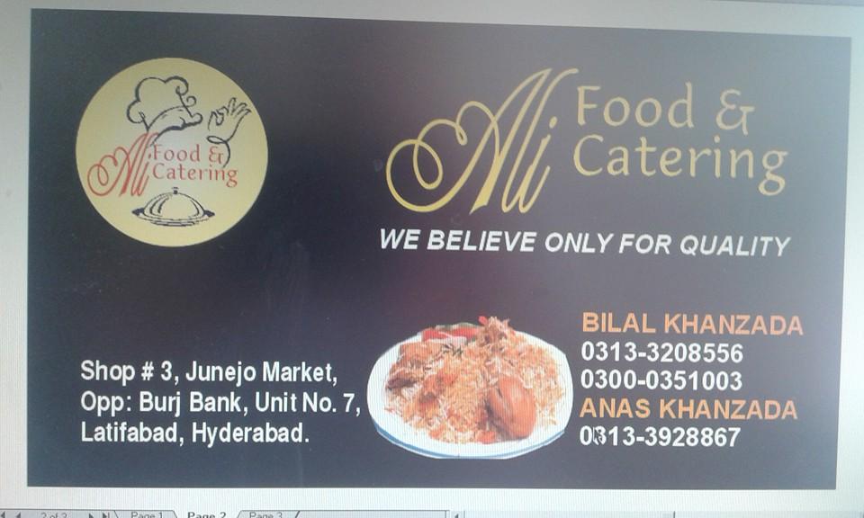 Ali Food & Catering