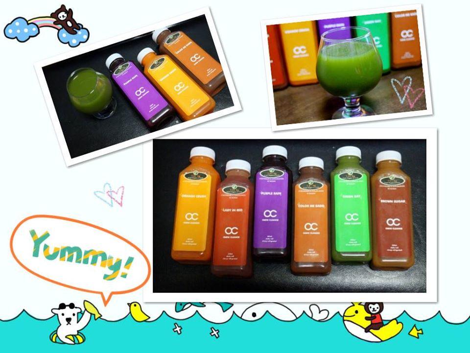 OC新鮮冷壓蔬果汁～體內環保纖食新概念