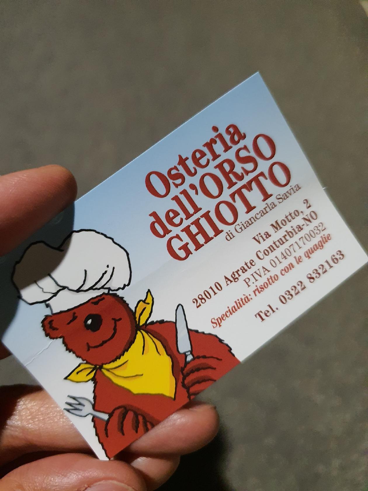 Osteria dell'Orso Ghiotto