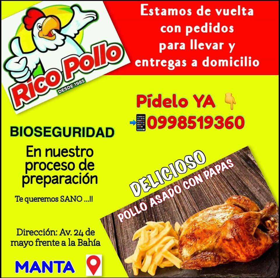Rico pollo Manta
