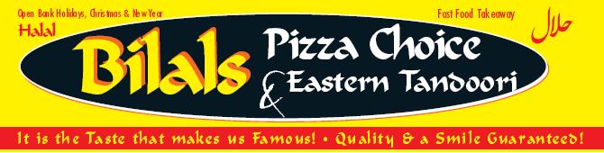Bilals Pizza Choice