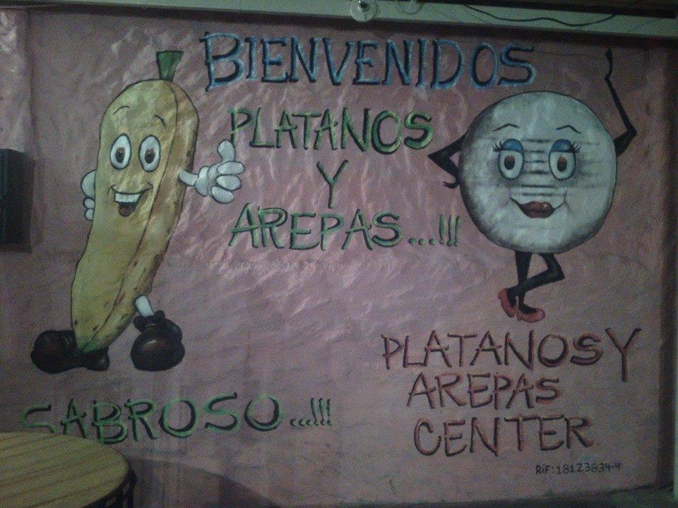 Platanos y Arepas Center Sabrosoooo