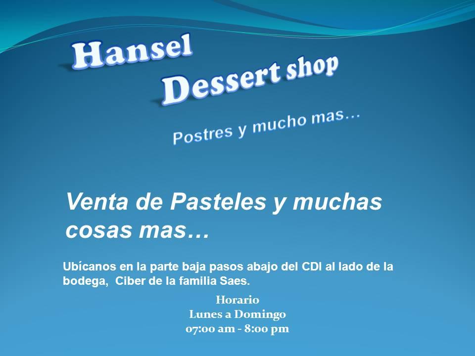 Hansel Dessert Shop