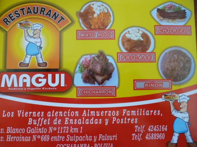 Restaurante Magui Tradicion y Orgullo Kochala