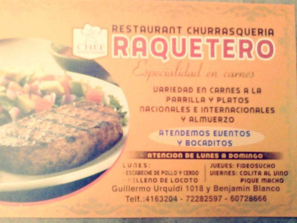 Restaurante Churrasquearía "El Raquetero" Cochabamba