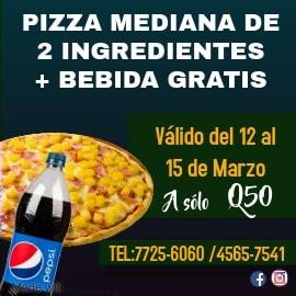 Buona pizza Cobán