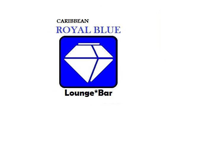 Caribbean royal blue lounge