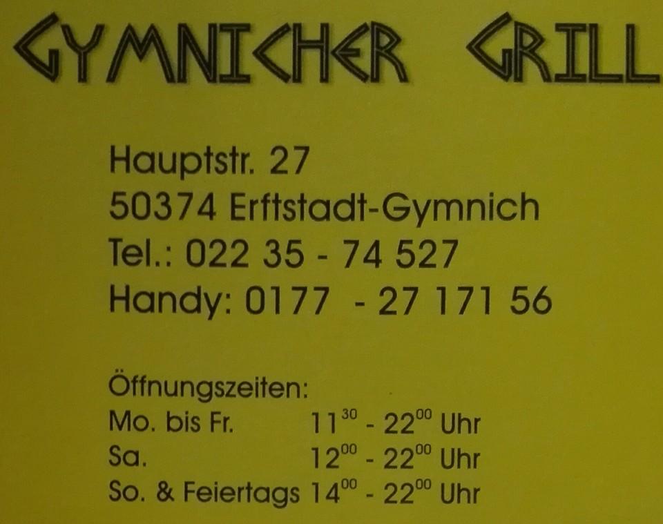 Gymnicher Grillstube / Griechische Spezialitäten