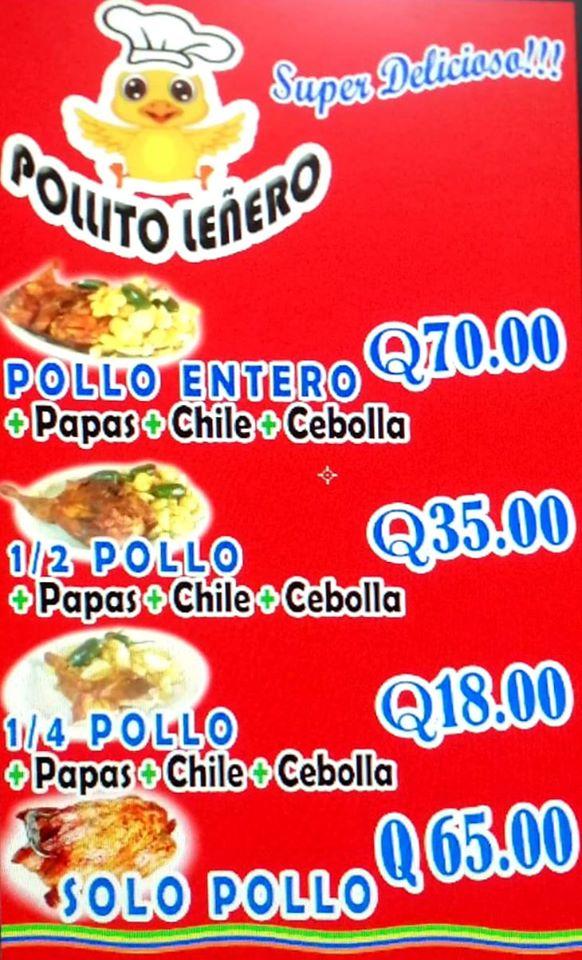 POLLITO LEÑERO