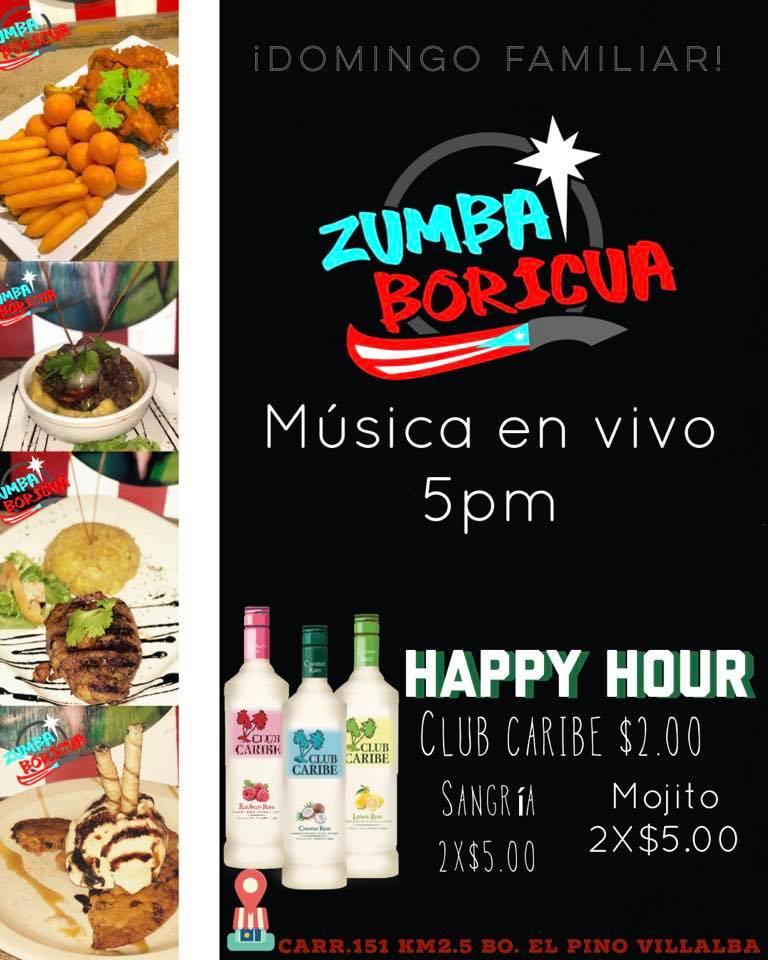Rest. Zumba Boricua