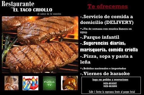 Restaurante El Taco Criollo