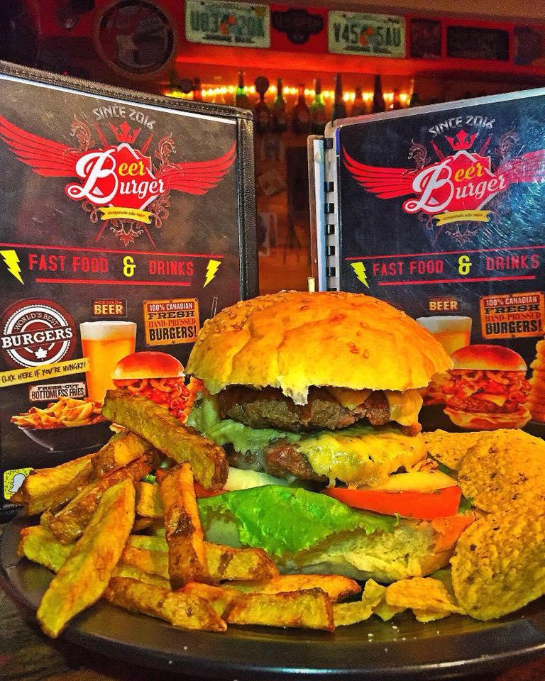Beer burger
