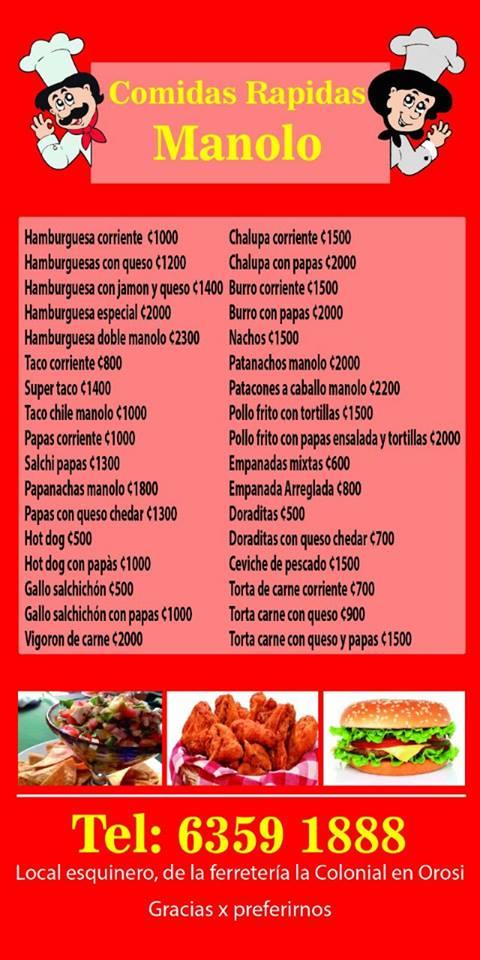 Comidas Manolo
