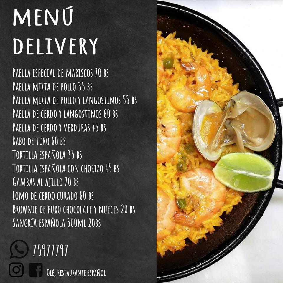 Olé, restaurante español