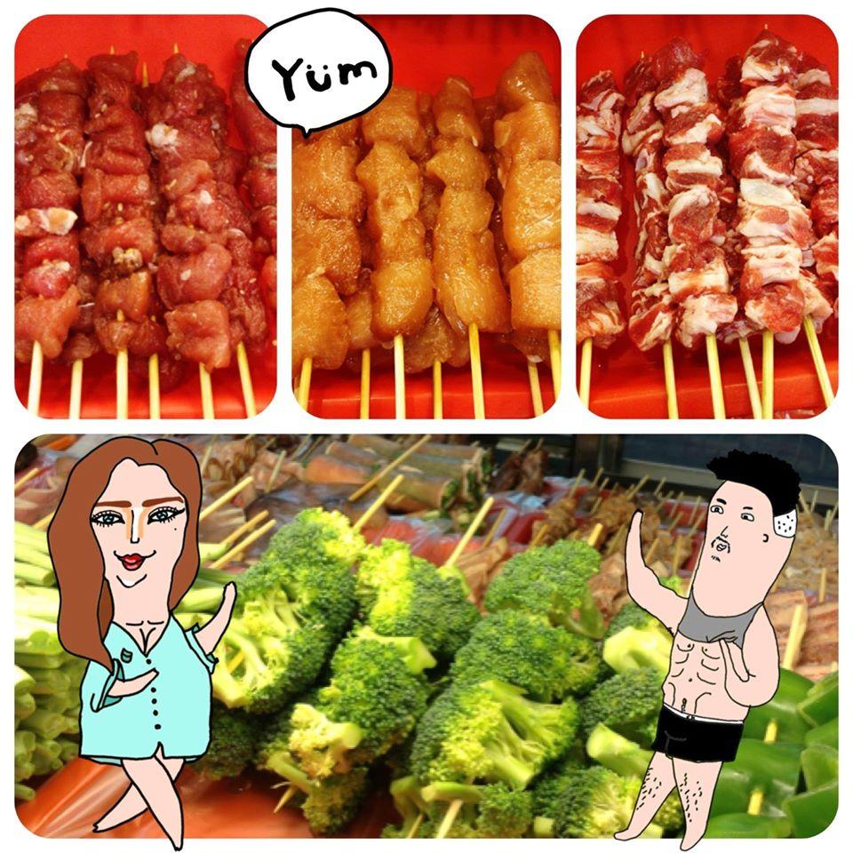 銅板碳烤