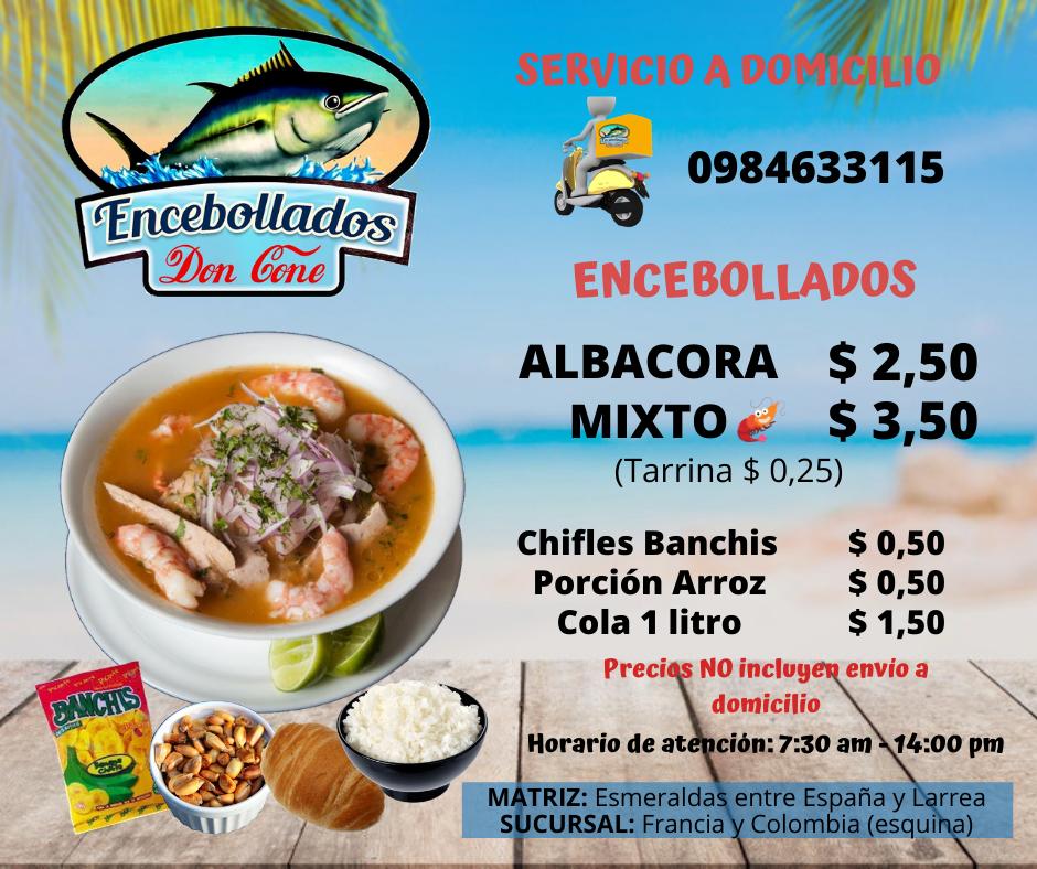 Encebollados "Don Cone" Riobamba