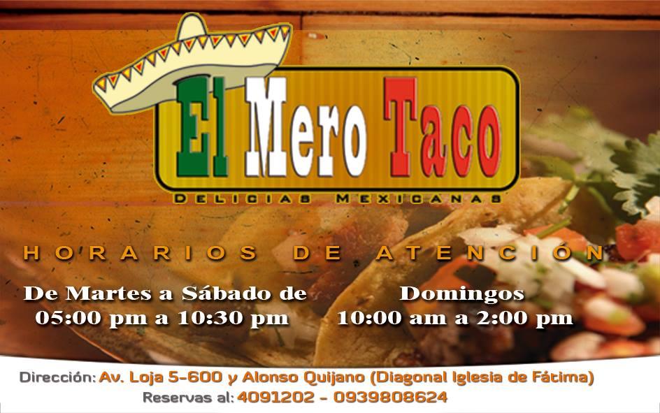 El Mero Taco - Delicias Mexicanas "Restaurant"