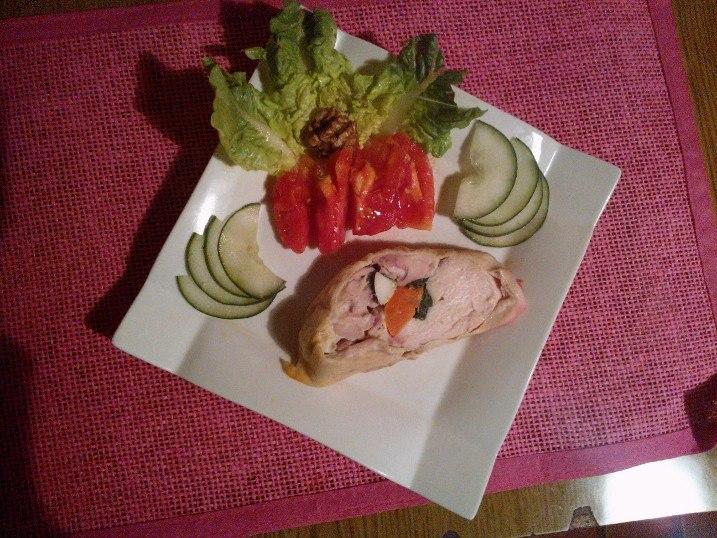 Pollo arrollado curicó