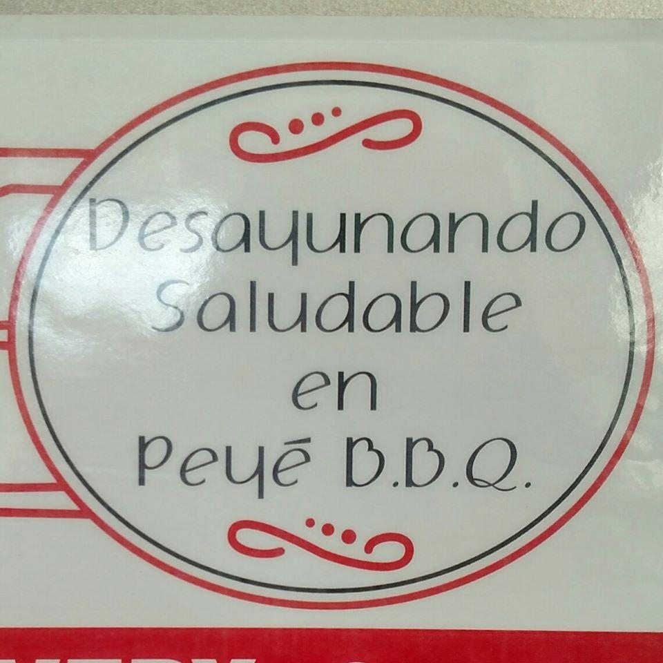 Desayunando Saludable en Peyé BBQ