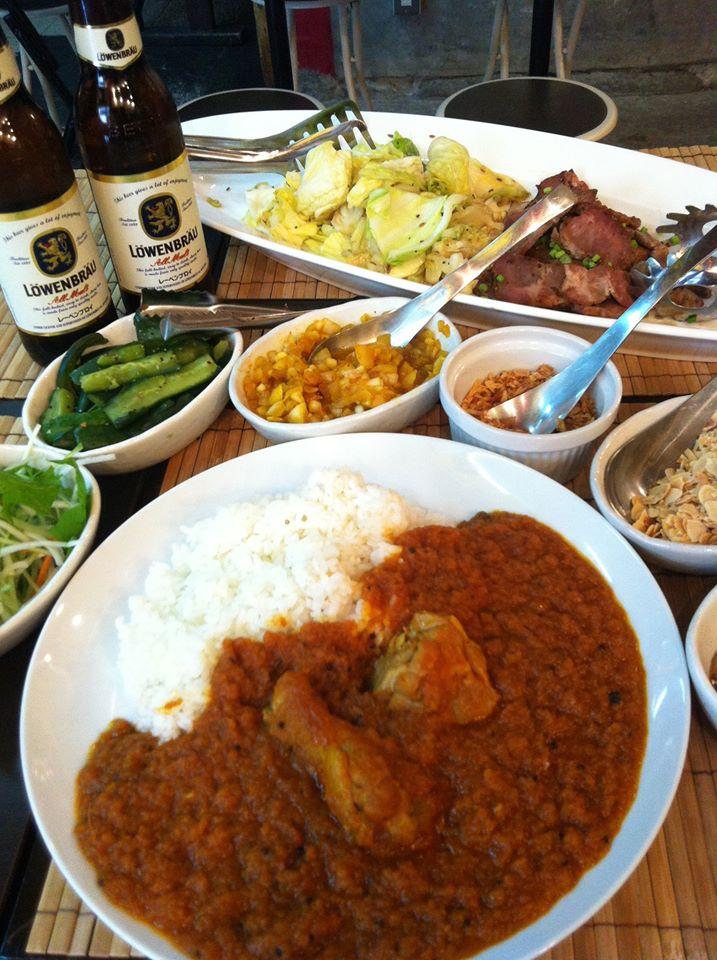 恵比寿ランチ　恵比寿横丁　カレーオオバ　ガリタ食堂
