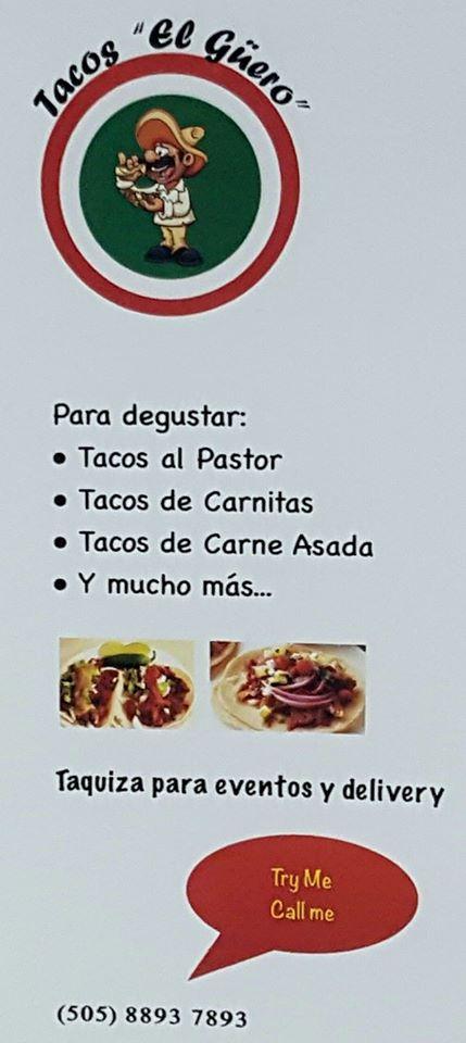 Tacos El Güero Nicaragua.