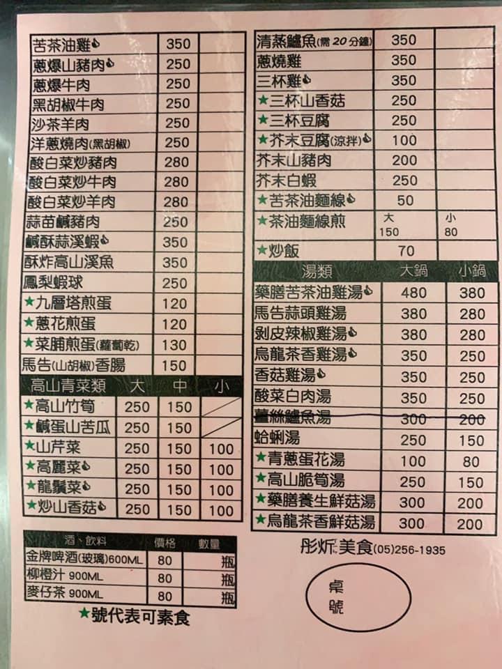 彤炘美食 熱炒合菜火鍋