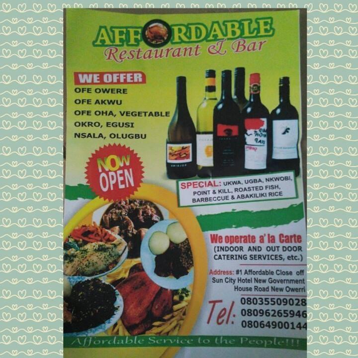 Affordable Restaurant