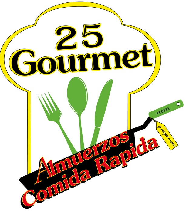 25 Gourmet Almuerzos y Comida Rapida