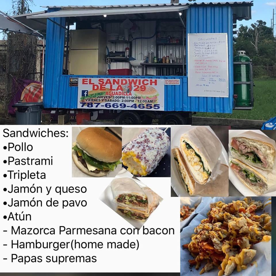 El sandwich de la 129 Aguadilla & Açai