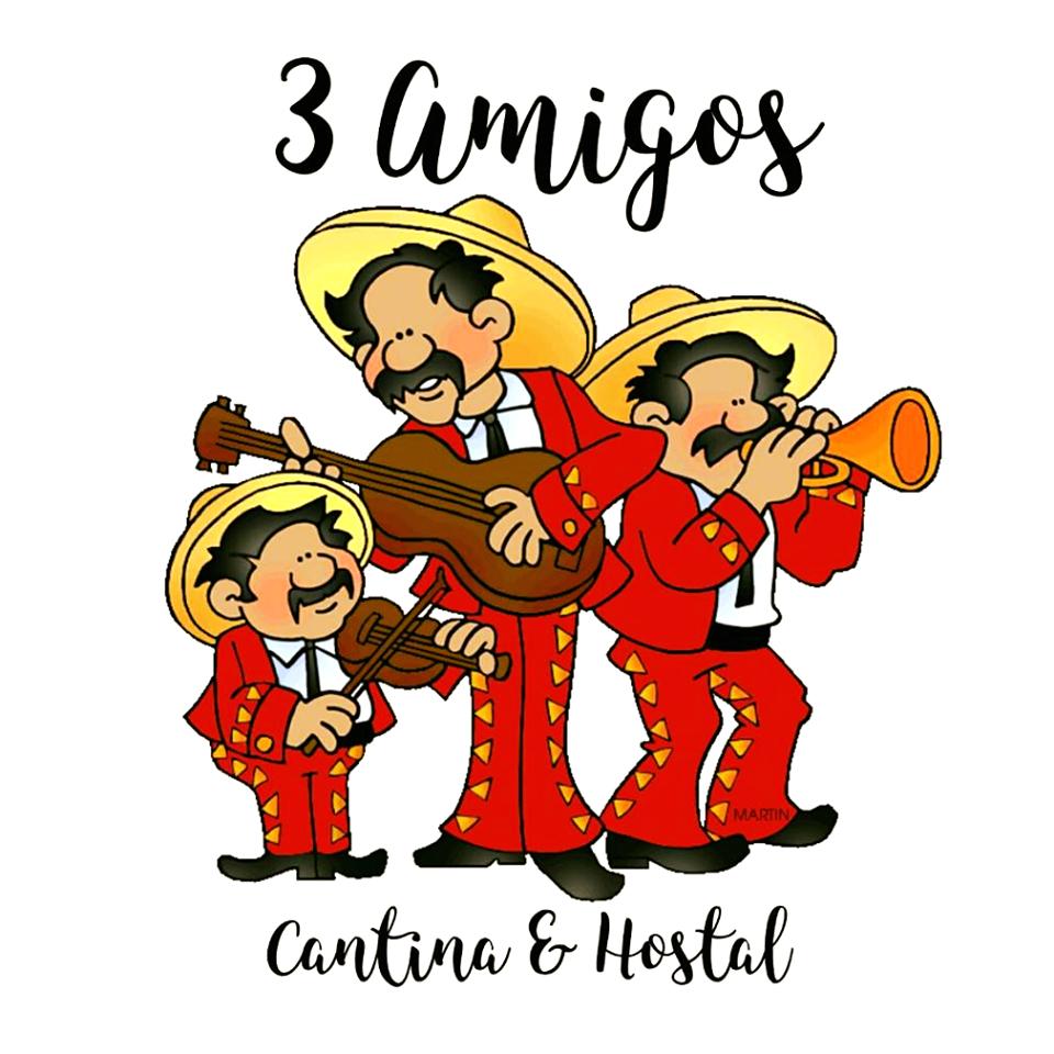 3 Amigos Restaurant, Cantina and Hostal