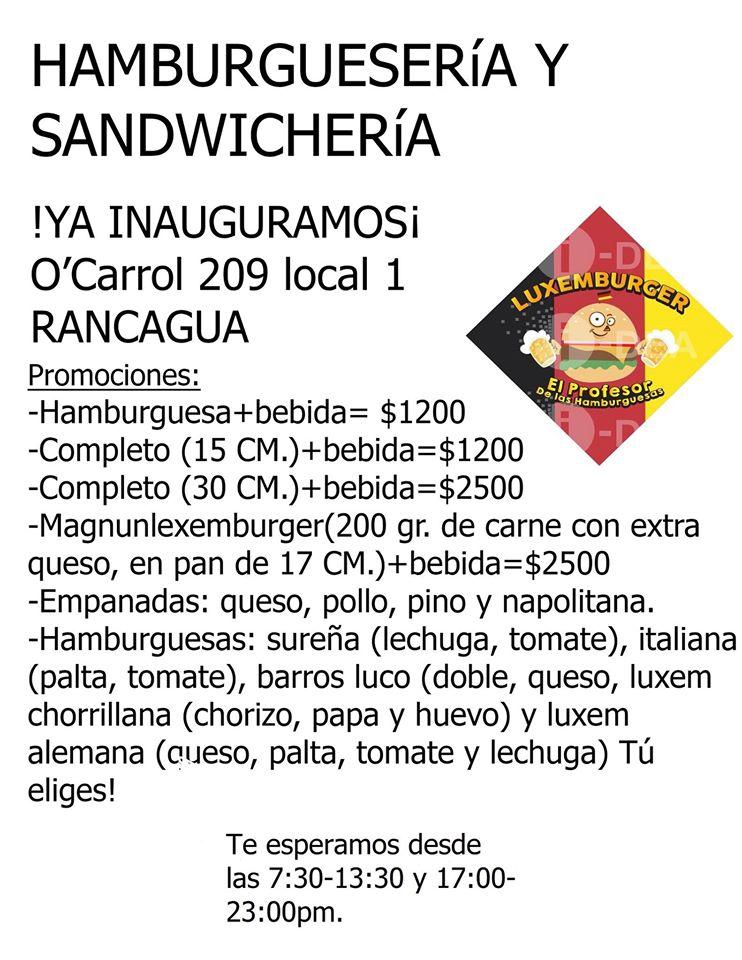 Luxemburger "El Profesor De Las Hamburguesas"