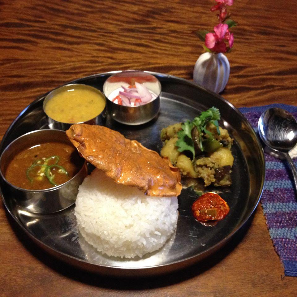 Cafe森のたね Indian Lunch time