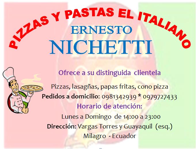 Pizzeria y pasta "EL Italiano"