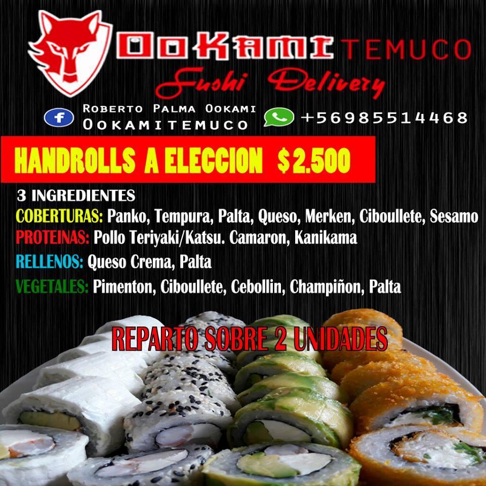 Ookami Sushi Temuco