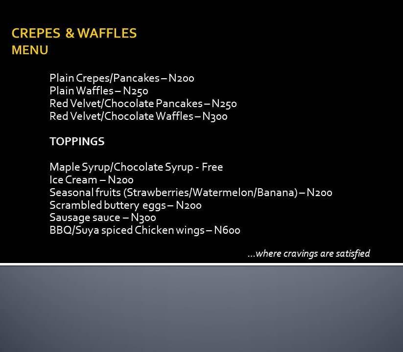 Crepes Waffles