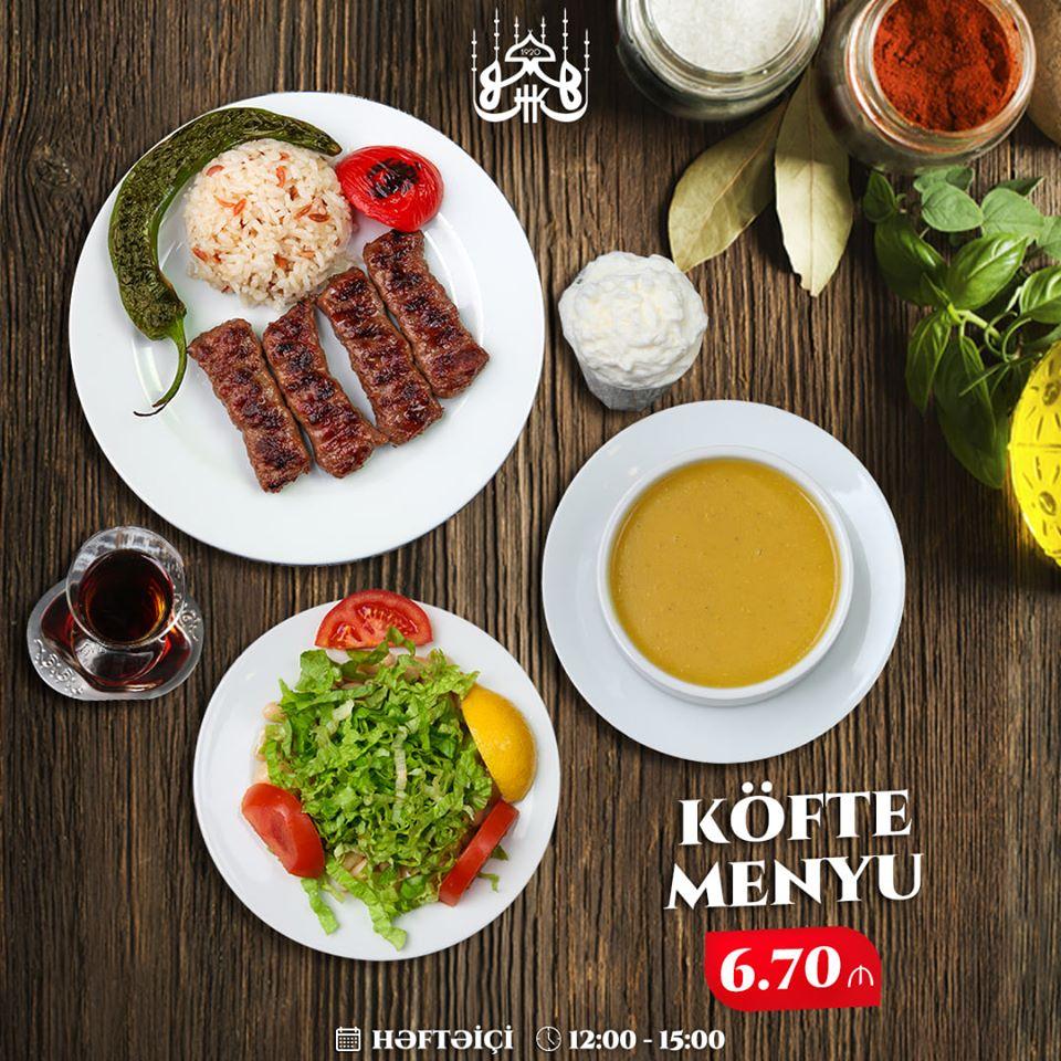 Tarihi Sultanahmet Köftecisi Selim Usta - Baku, Azerbaycan