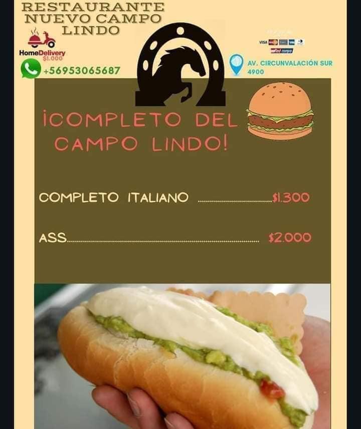 Restaurante nuevo campo lindo