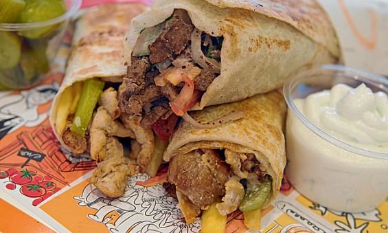 Hot and Tasty Shawarma