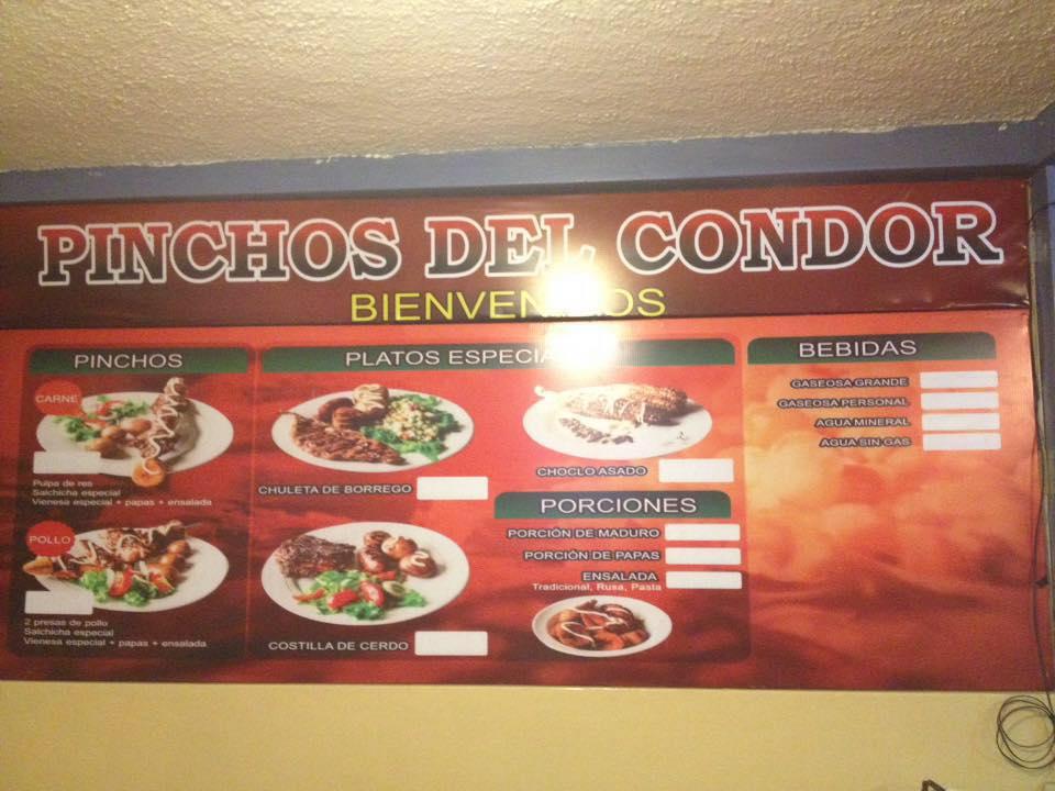 Pinchos DEL Condor