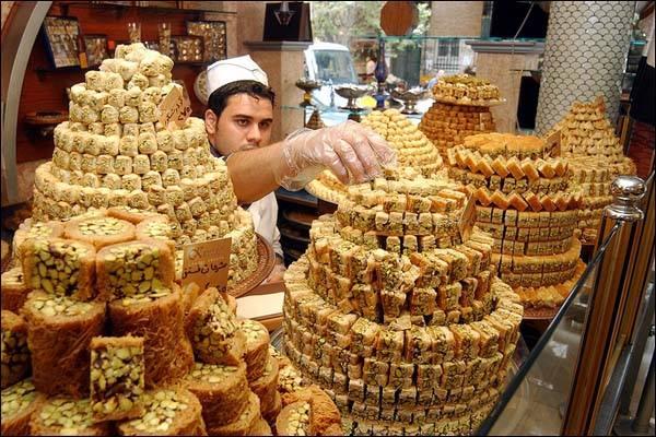 محل الحلويات السورية و الشرقية و مطعم شوي الكباب السوري و الشاورما تيسمسيلت
