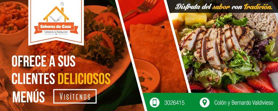 Cafetería - Restaurant "Sabores de Casa"