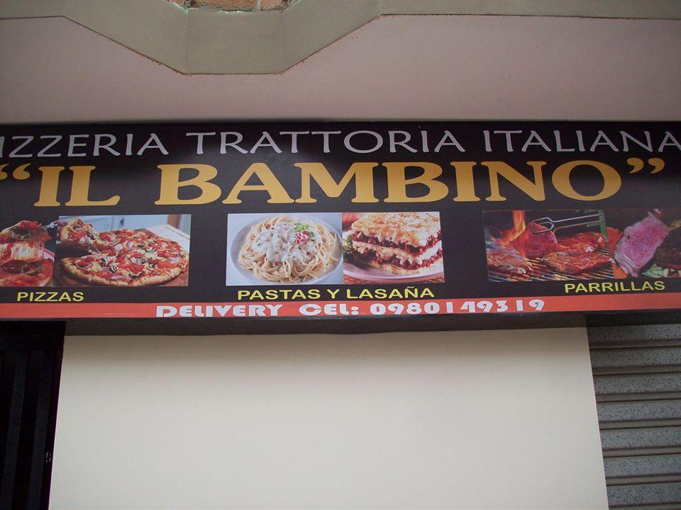 Pizzeria trattoria italiana il bambino