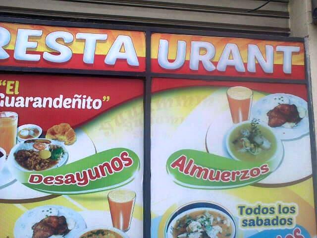 Restaurant el guarandeñito