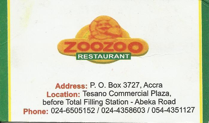 ZooZoo Restaurant