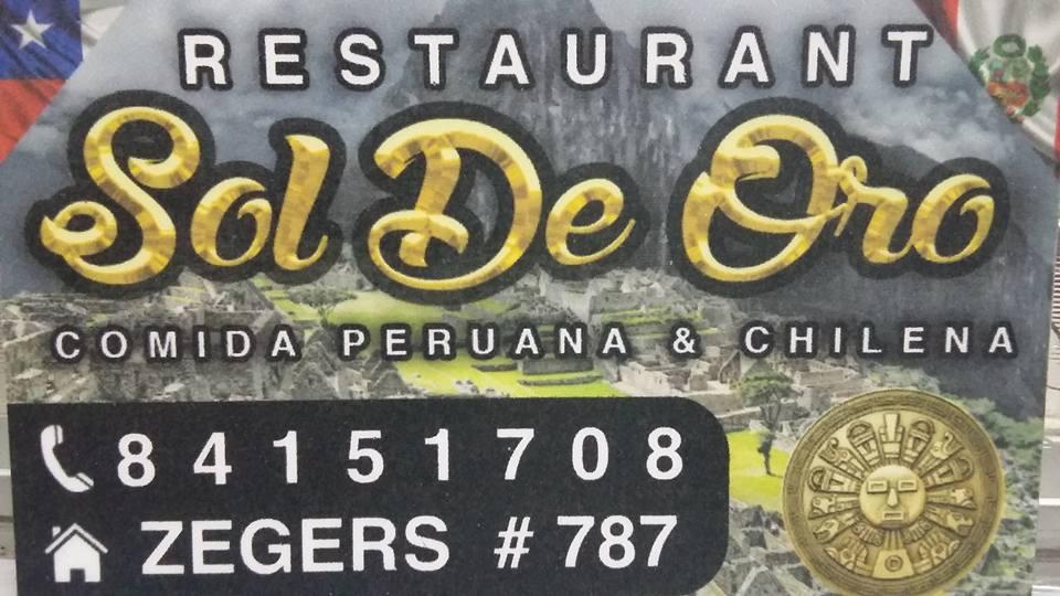 Restaurant sol de oro"