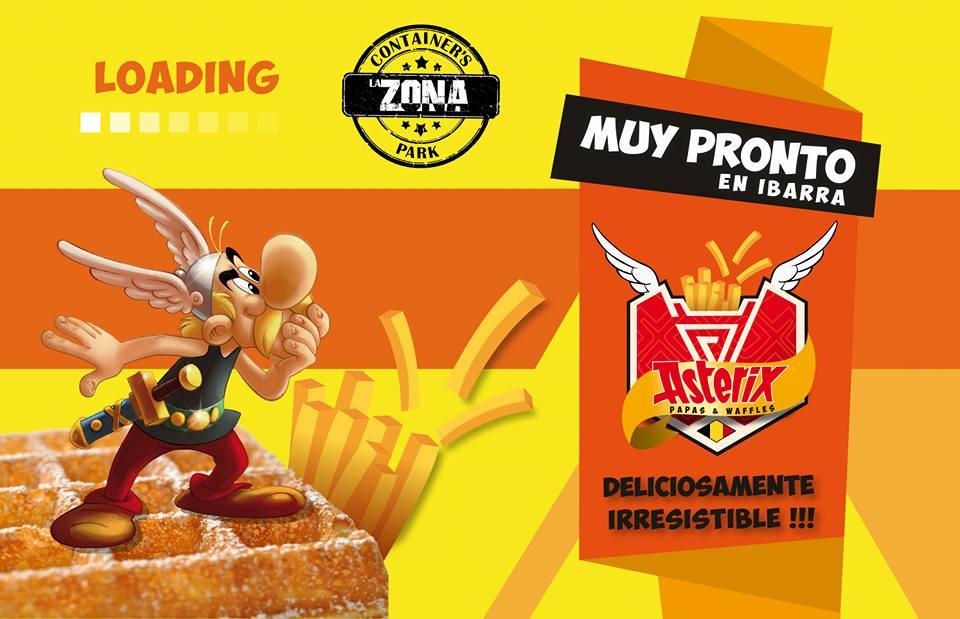 Asterix Papas y Waffles