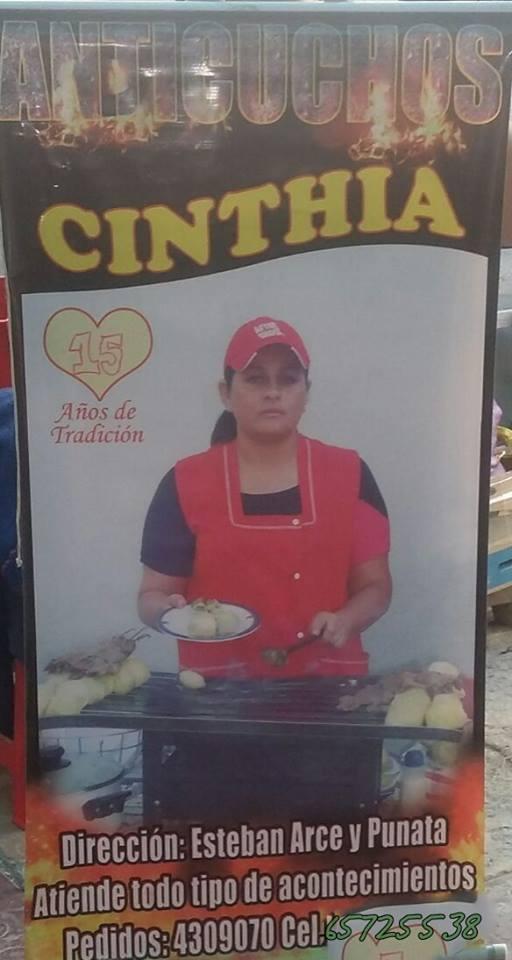 Anticuchos cinthia
