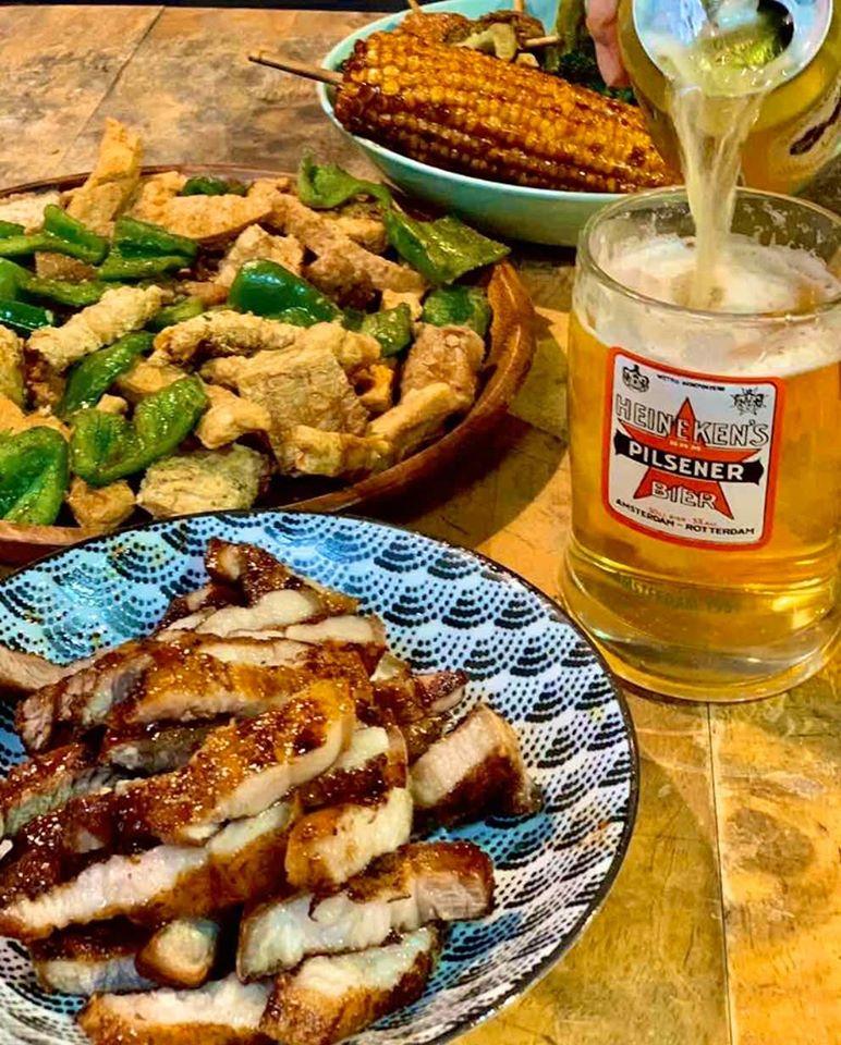 小心乾。炸烤串鹽酥雞