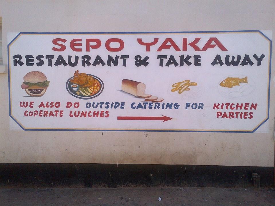 Sepo Yaka Restaurant and Outdoor Catering Livingstone