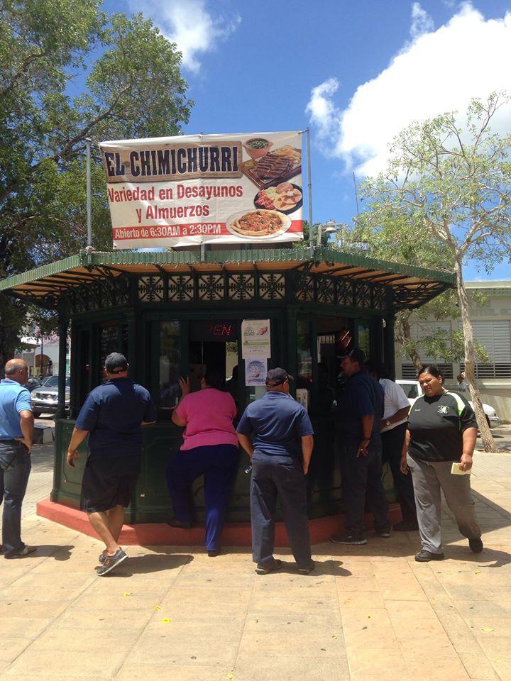 El kiosko El Chimichurri De La Plaza Publica